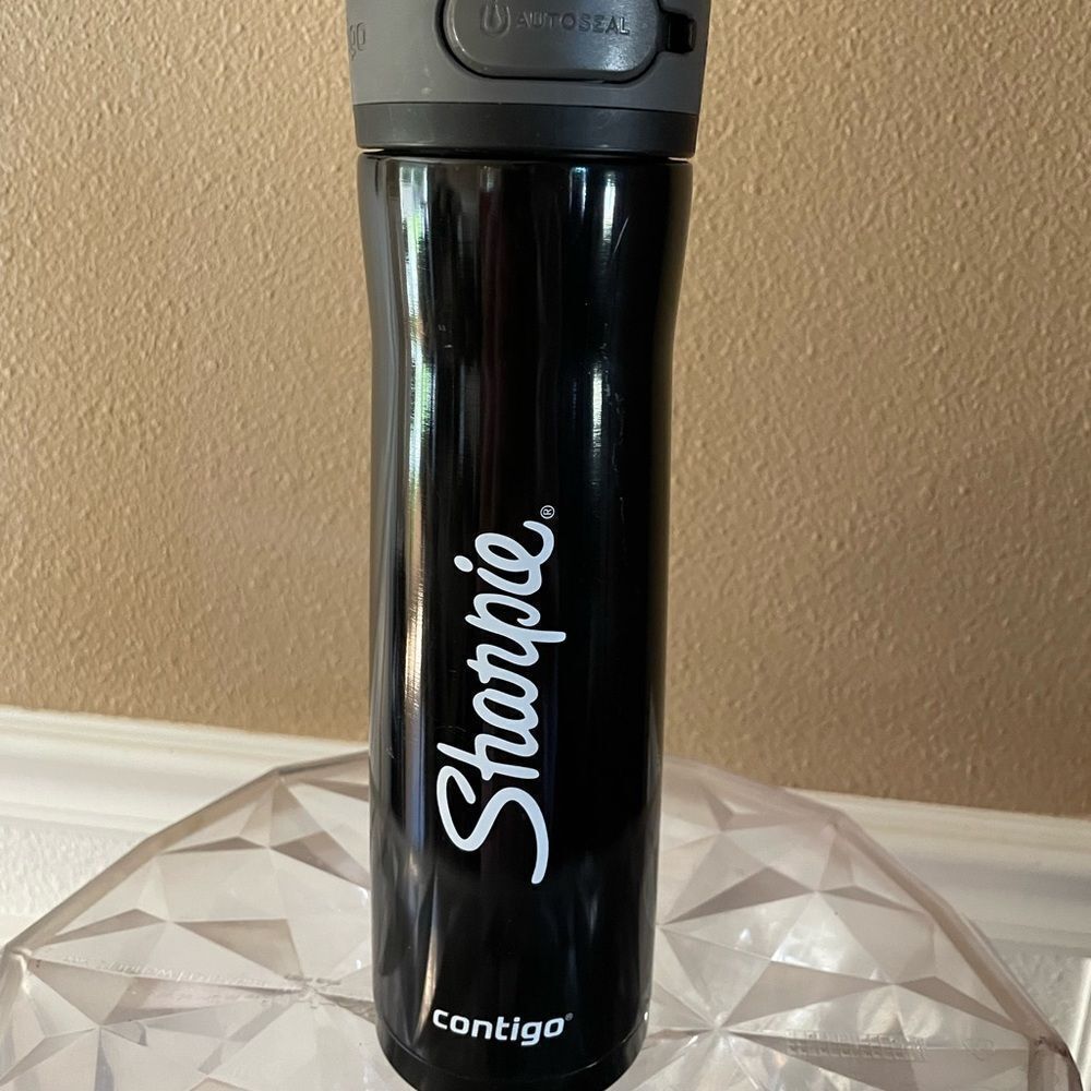 Contigo Black “Sharpie” Metal Tumbler 24 Ounce